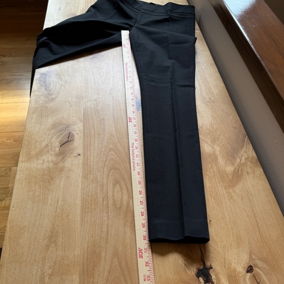 CLUB MONACO DRESS PANTS MID RISE CLASSIC TAPERED OFFICE COTTON BLD MINIMALIST 6 - Picture 7 of 10